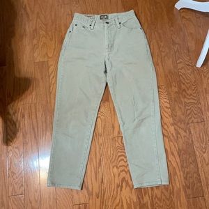 1990’s Express No. 4 High Waisted Tan Denim